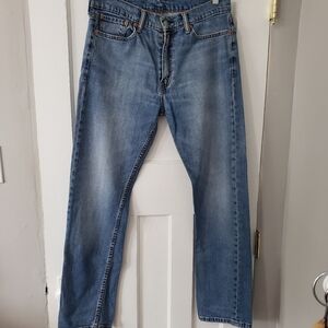 Vintage Levi’s 513 Denim Jeans Med Wash Sz 32 × 32